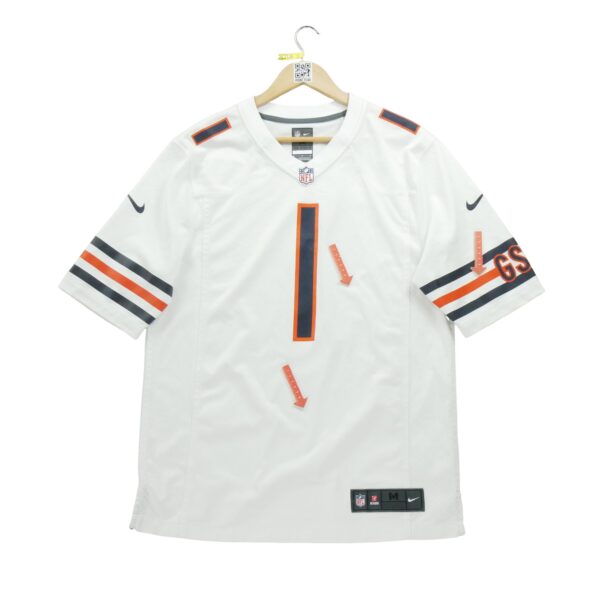 Maillot manches courtes homme blanc Nike Equipe Chicago Bears