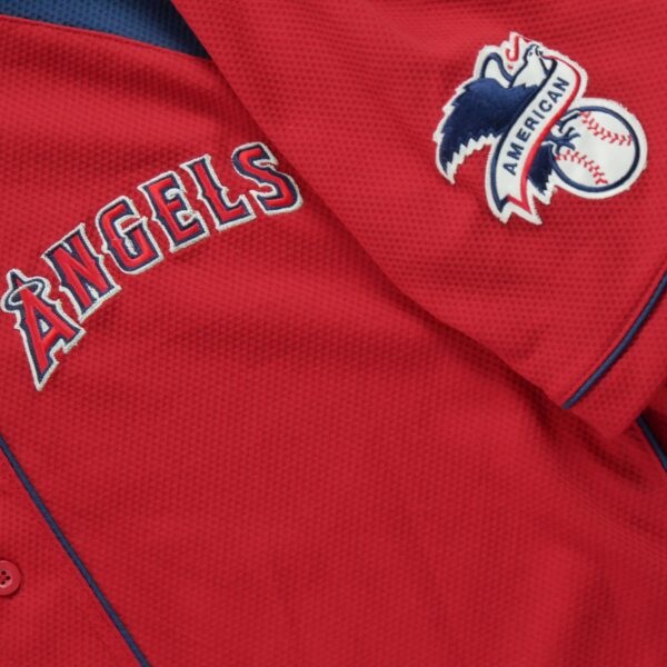 Maillot manches courtes homme rouge Nike Equipe Los Angeles Angels