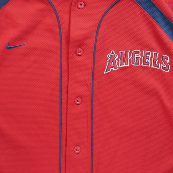 Maillot manches courtes homme rouge Nike Equipe Los Angeles Angels
