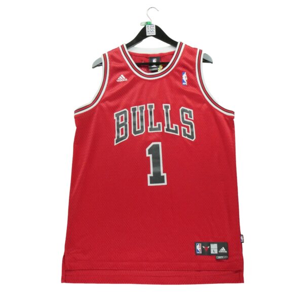 Maillot sans manches homme rouge Adidas Equipe Chicago Bulls