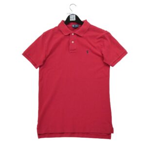 Polo manches courtes enfant rouge Polo Ralph Lauren Col Polo