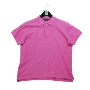 Polo manches courtes femme rose Polo Ralph Lauren Col Polo