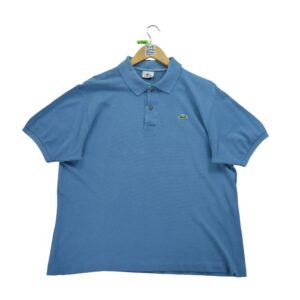 Polo manches courtes homme bleu clair Lacoste Col Polo