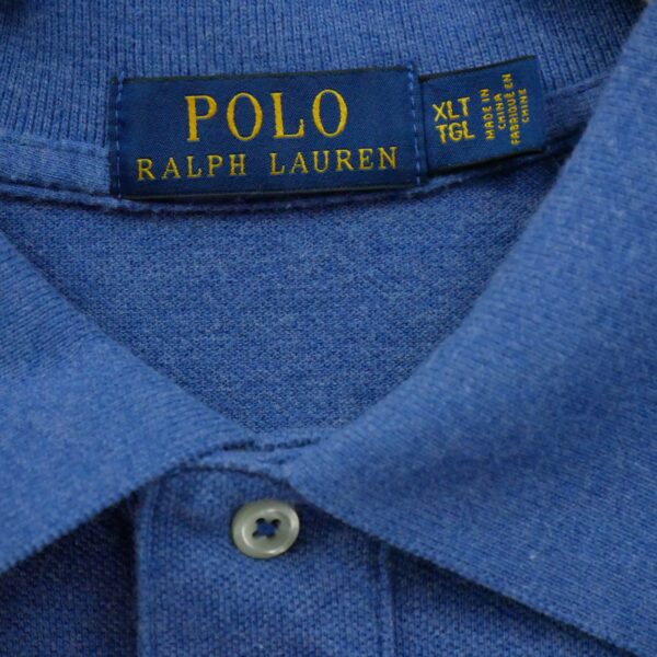 Polo manches courtes homme bleu clair Polo Ralph Lauren Col Polo