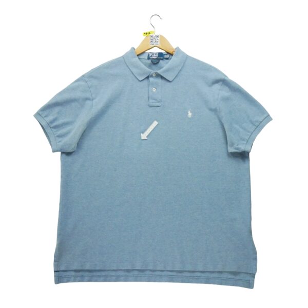 Polo manches courtes homme bleu clair Polo Ralph Lauren Col Polo