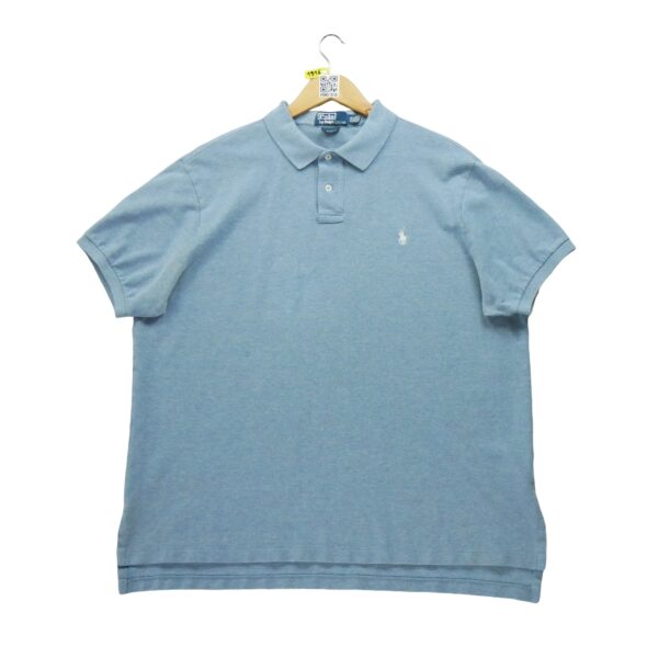 Polo manches courtes homme bleu clair Polo Ralph Lauren Col Polo