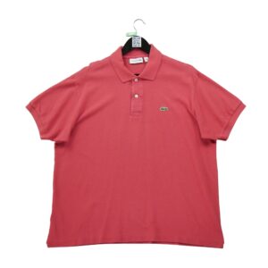 Polo manches courtes homme corail Lacoste Col Polo