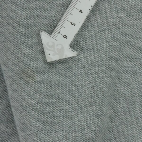 Polo manches longues homme gris Polo Ralph Lauren Motif chine Col Polo