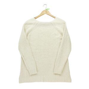 Pull femme manches longues beige Lauren Ralph Lauren Col Rond