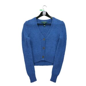 Pull femme manches longues bleu Lauren Ralph Lauren Col V