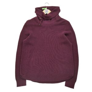 Pull femme manches longues bordeaux Lauren Ralph Lauren Col Roule