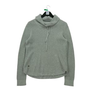 Pull femme manches longues gris Lauren Ralph Lauren Col Roule