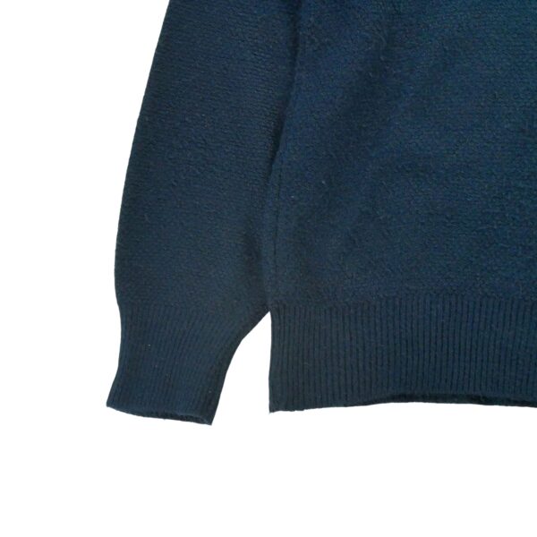Pull femme manches longues marine Dior Col V