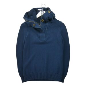 Pull femme manches longues marine Lauren Ralph Lauren Col Roule