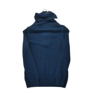 Pull femme manches longues marine Lauren Ralph Lauren Col Roule