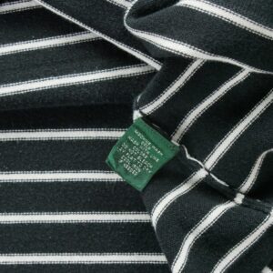 Pull femme manches longues marine Polo Ralph Lauren Motif a rayures Col Rond