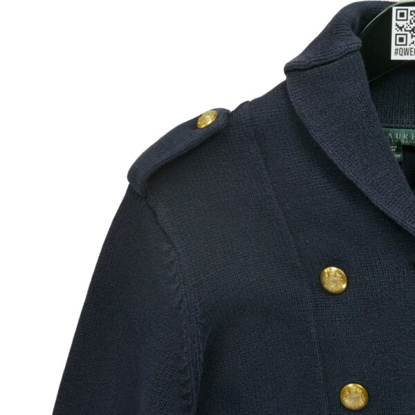 Pull femme manches longues marine Ralph Lauren Col Chale