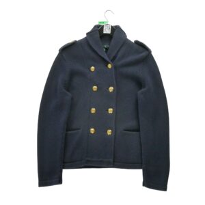 Pull femme manches longues marine Ralph Lauren Col Chale