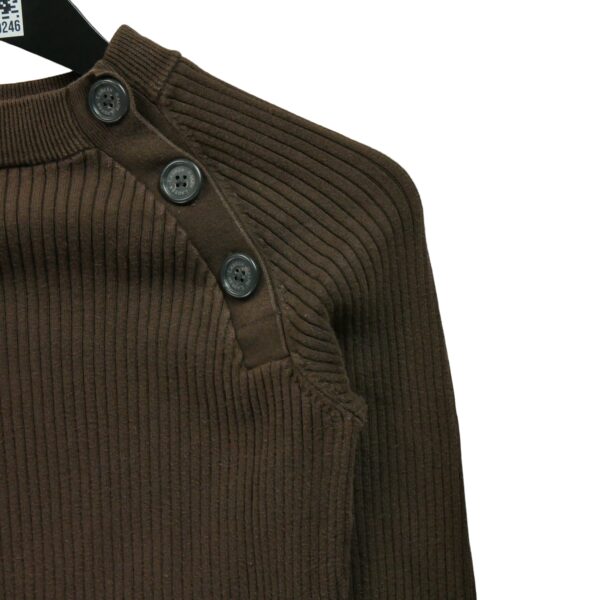 Pull femme manches longues marron Lauren Ralph Lauren Col Rond