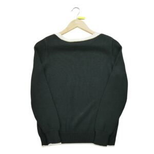 Pull femme manches longues noir Lauren Ralph Lauren Col Rond