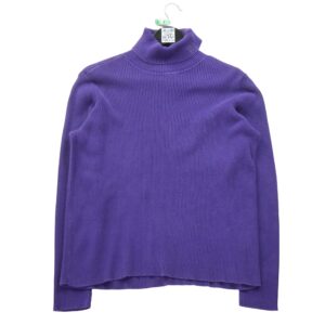 Pull femme manches longues violet Lauren Ralph Lauren Col Roule