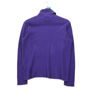 Pull femme manches longues violet Lauren Ralph Lauren Col Roule