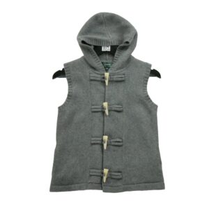 Pull femme sans manches gris Polo Ralph Lauren Col Rond