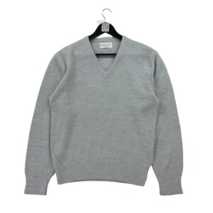 Pull homme manches longues gris Dior Col V