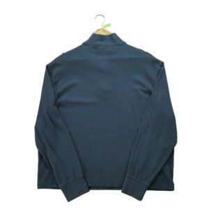 Pull homme manches longues marine Polo Ralph Lauren Col Montant