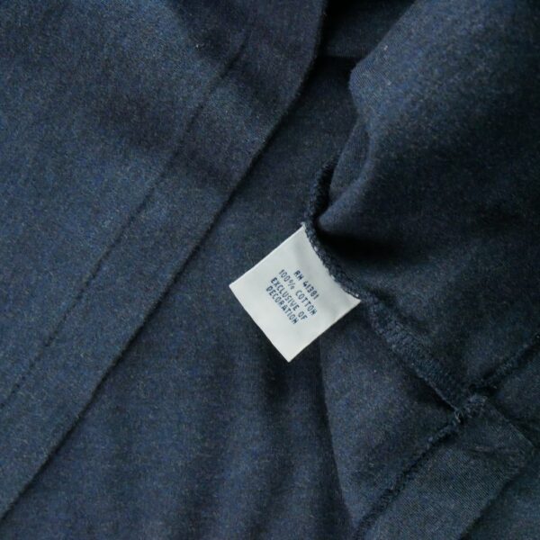 Pull homme manches longues marine Polo Ralph Lauren Col Montant