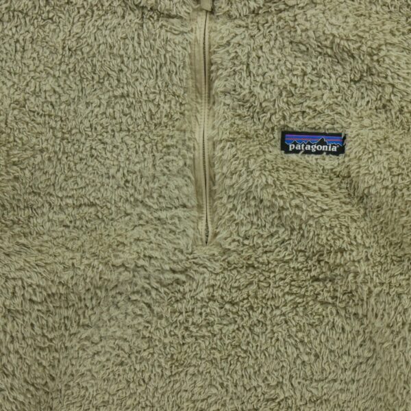 Pull polaires femme manches longues beige Patagonia Col Montant
