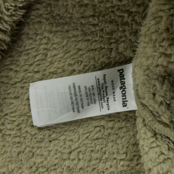 Pull polaires femme manches longues beige Patagonia Col Montant