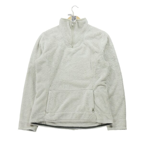 Pull polaires femme manches longues beige The North Face Col Montant