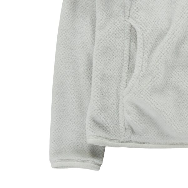 Pull polaires femme manches longues blanc Patagonia Col Montant