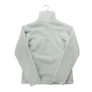 Pull polaires femme manches longues blanc Patagonia Col Rond