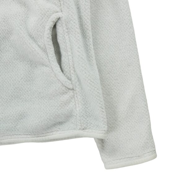 Pull polaires femme manches longues blanc Patagonia Col Rond