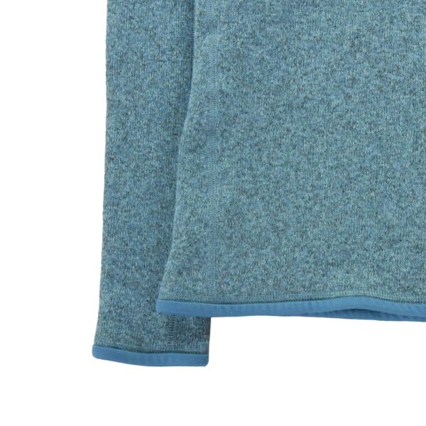 Pull polaires femme manches longues bleu clair Patagonia Motif chine Col Montant