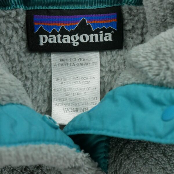 Pull polaires femme manches longues gris Patagonia Col Montant