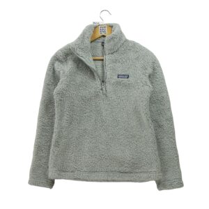 Pull polaires femme manches longues gris Patagonia Col Montant