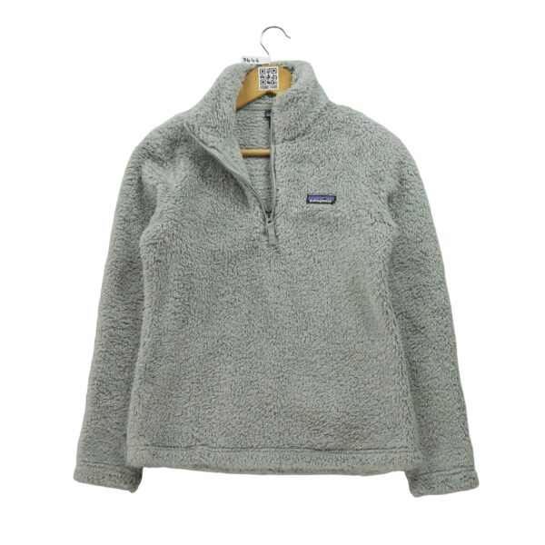 Pull polaires femme manches longues gris Patagonia Col Montant