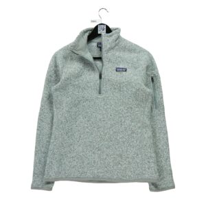 Pull polaires femme manches longues gris Patagonia Motif chine Col Montant