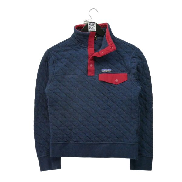 Pull polaires femme manches longues marine Patagonia Col Montant