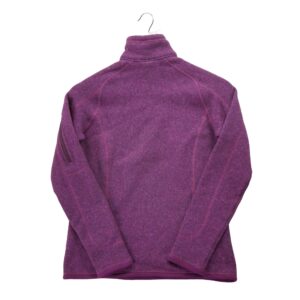 Pull polaires femme manches longues violet Patagonia Motif chine Col Montant