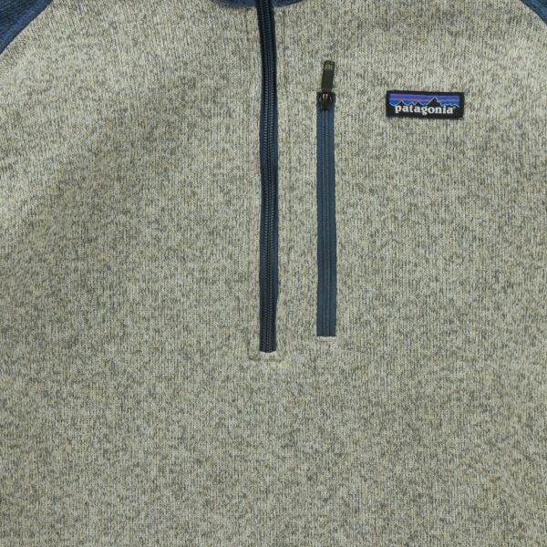 Pull polaires homme manches longues gris Patagonia Col Montant