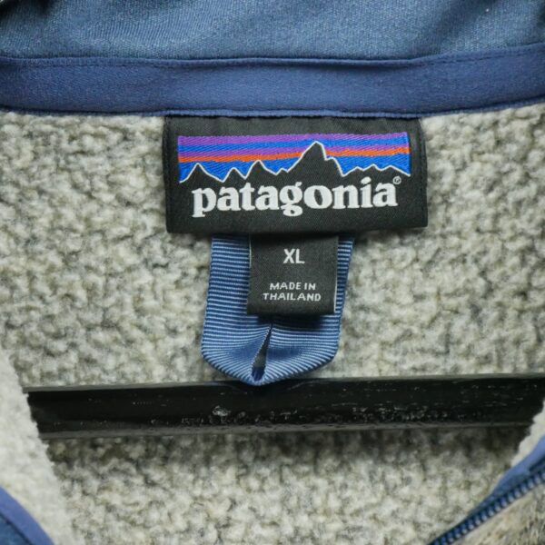 Pull polaires homme manches longues gris Patagonia Col Montant