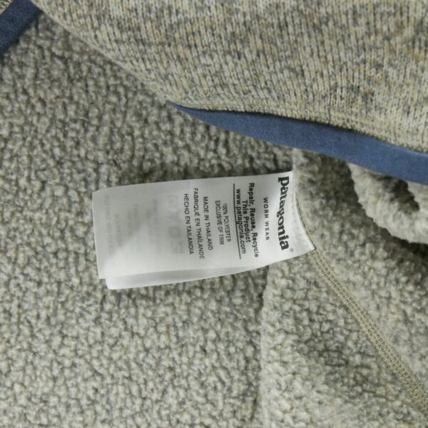 Pull polaires homme manches longues gris Patagonia Col Montant