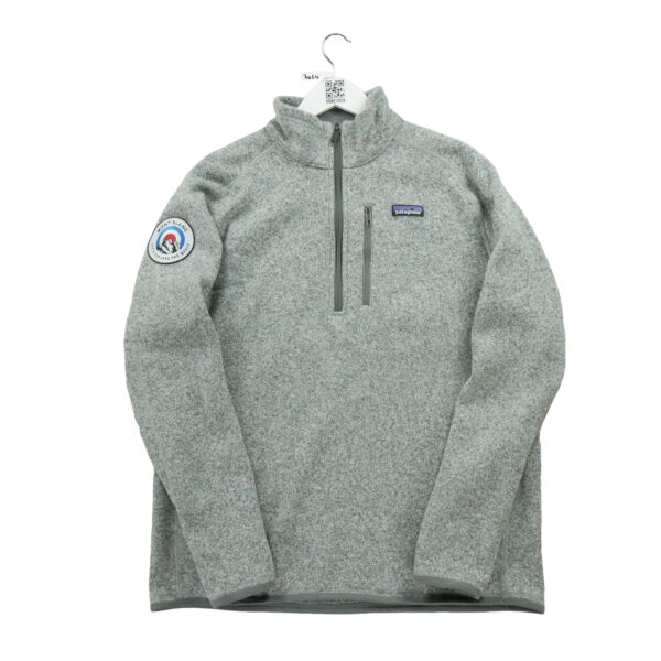 Pull polaires homme manches longues gris Patagonia Col Montant