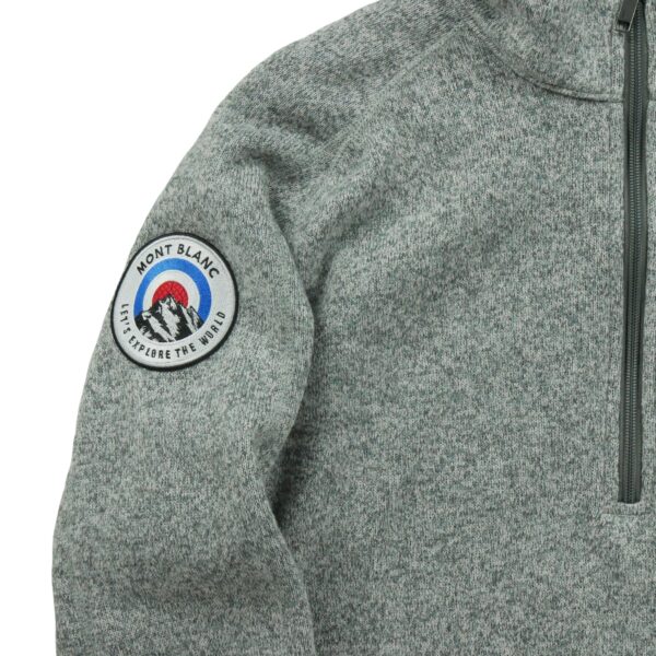 Pull polaires homme manches longues gris Patagonia Col Montant