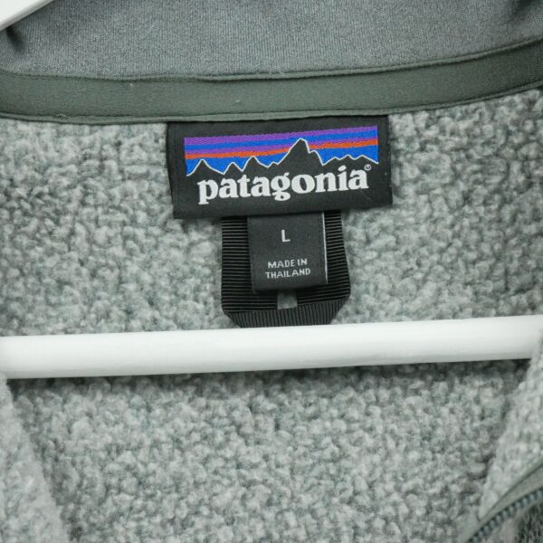 Pull polaires homme manches longues gris Patagonia Col Montant