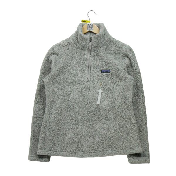 Pull polaires homme manches longues gris Patagonia Col Montant